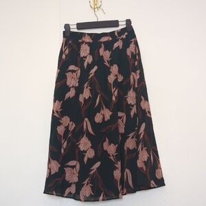Floral Midi Skirt